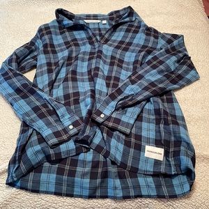 Calvin Klein flannel shirt